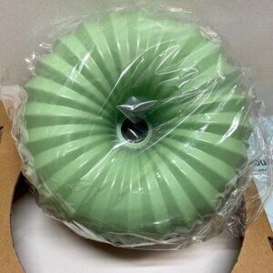 Good Housekeeping Cast Aluminum Fluted Pan Pastel Green New In Box Recipes Incl.